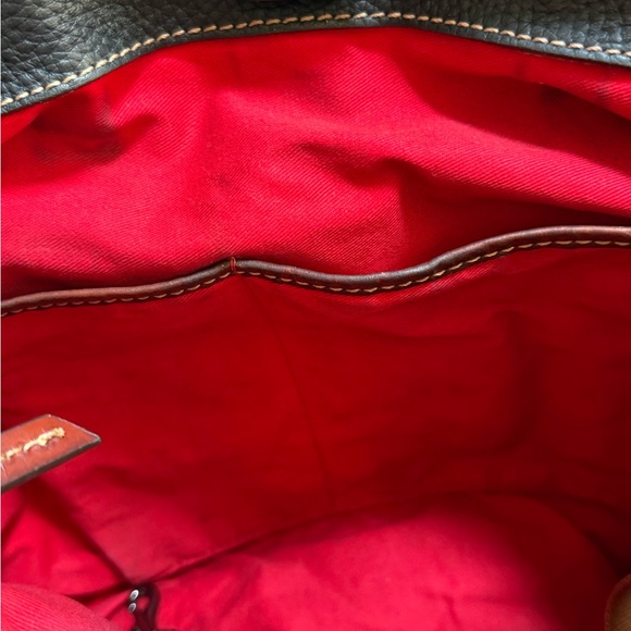 Dooney & Bourke Pebble Grain Large Satchel Tote with Satin Dust Bag! - Picture 5 of 6